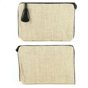 Calvin Klein Tan Brown Clutch - 10" L, 7" H, 1.5" D